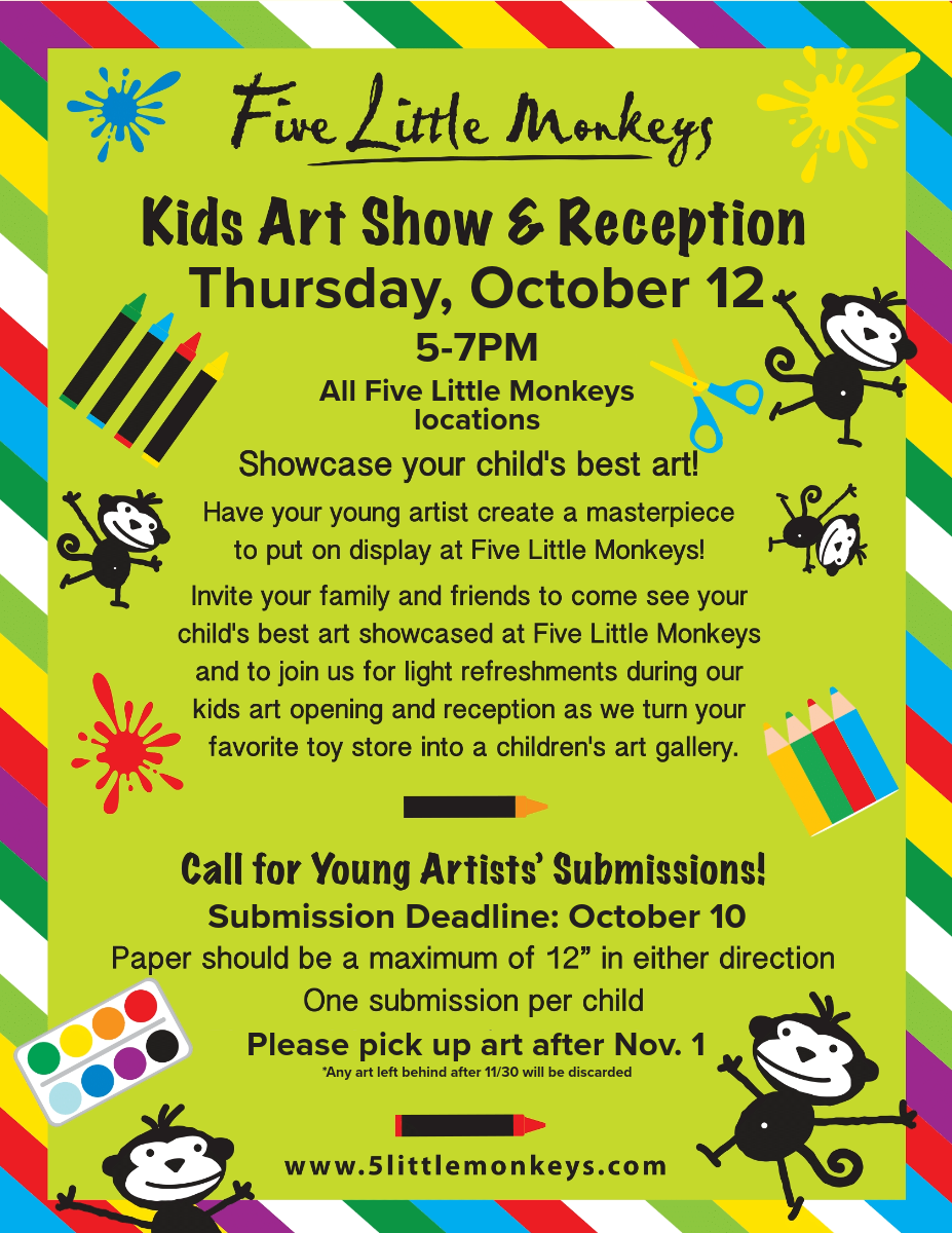Kids Art Show Flier